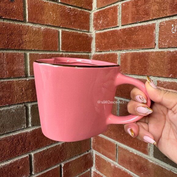 TARGET THRESHOLD VALENTINE'S DAY HEART MUG PINK 1CT - Picture 2 of 5